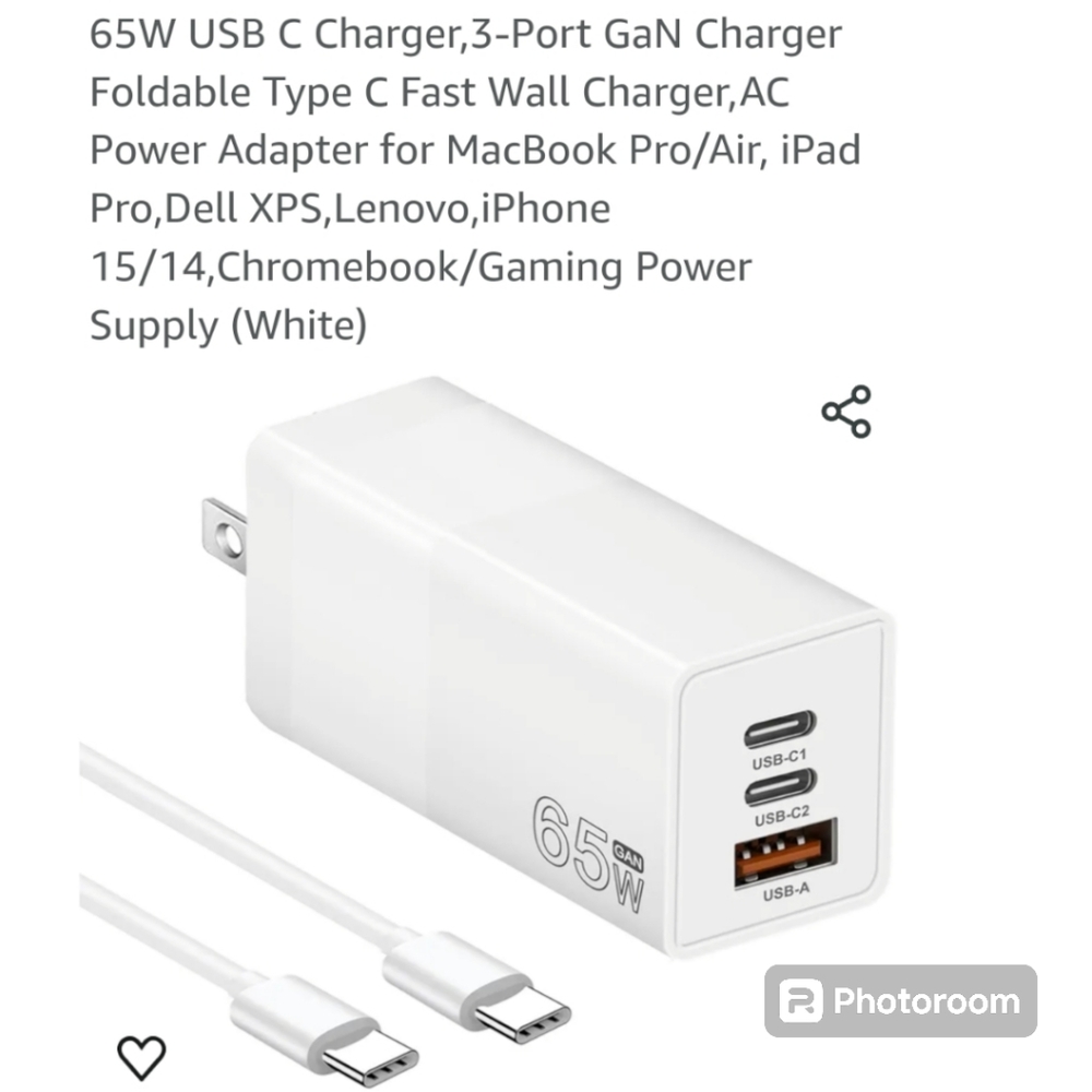 65W Fast Charger - Picture 2 of 3